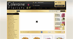 Desktop Screenshot of coleraineflorist.co.uk